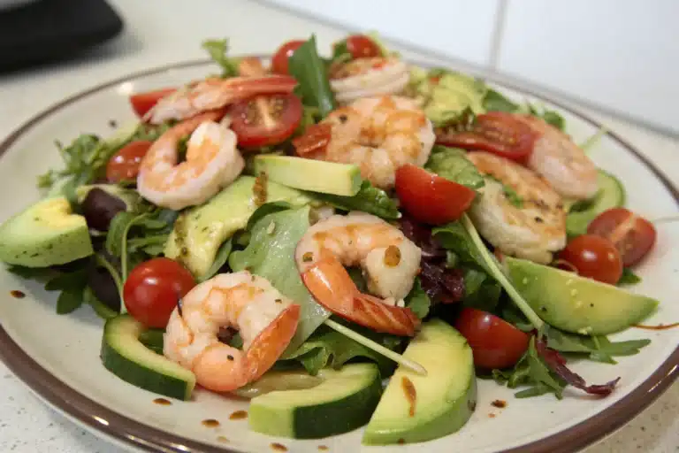 shrimp salad recipe featured image