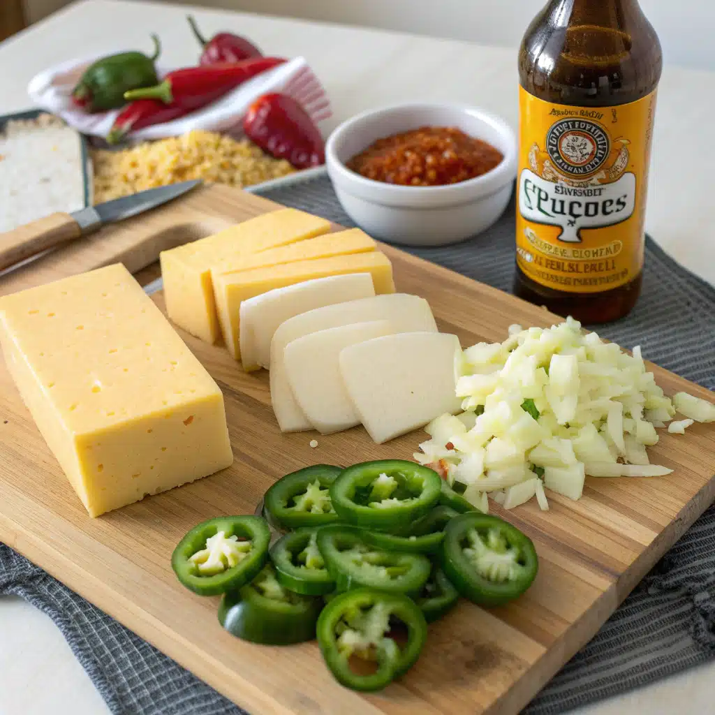 smoked queso recipe ingredients