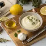 vegan mayo recipe featured image