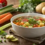vegetable soup recipe featured image