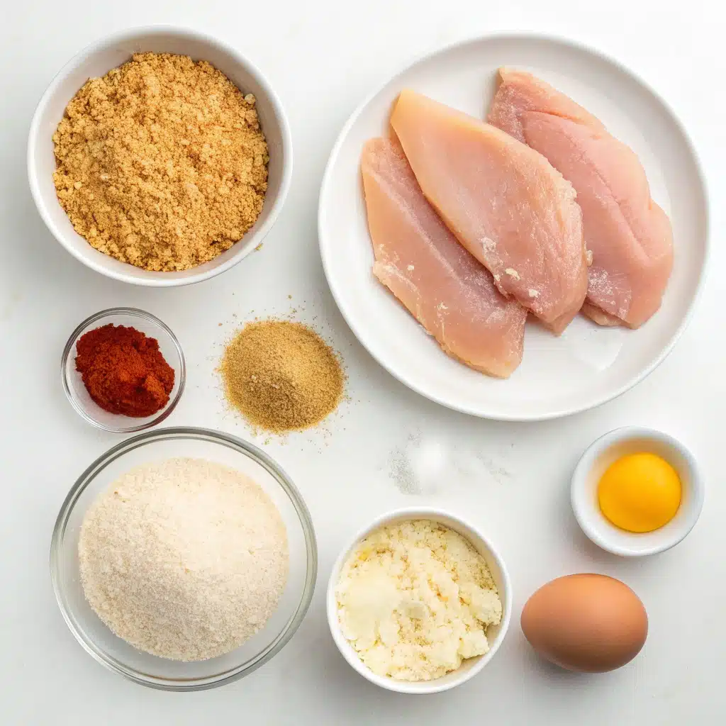 air fryer parmesan crusted chicken ingredients