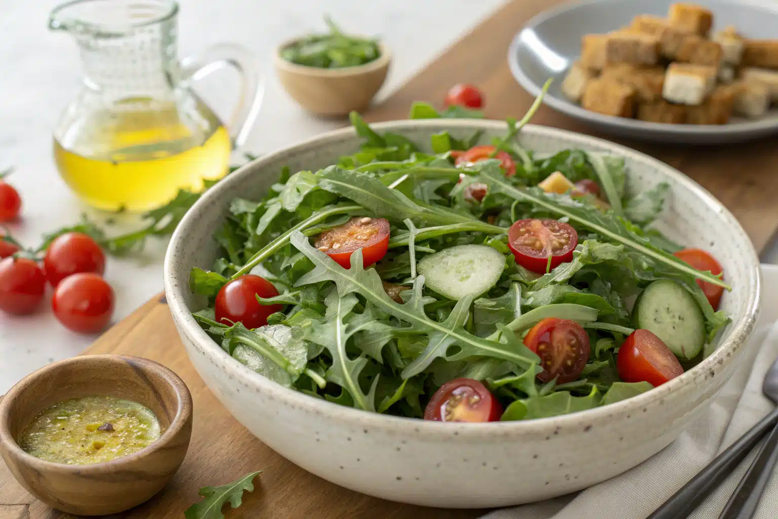 arugula salad featured image