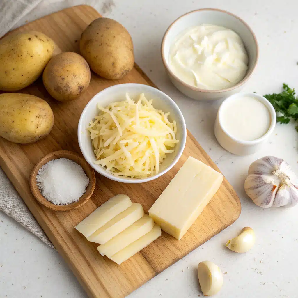 Au gratin potatoes ingredients