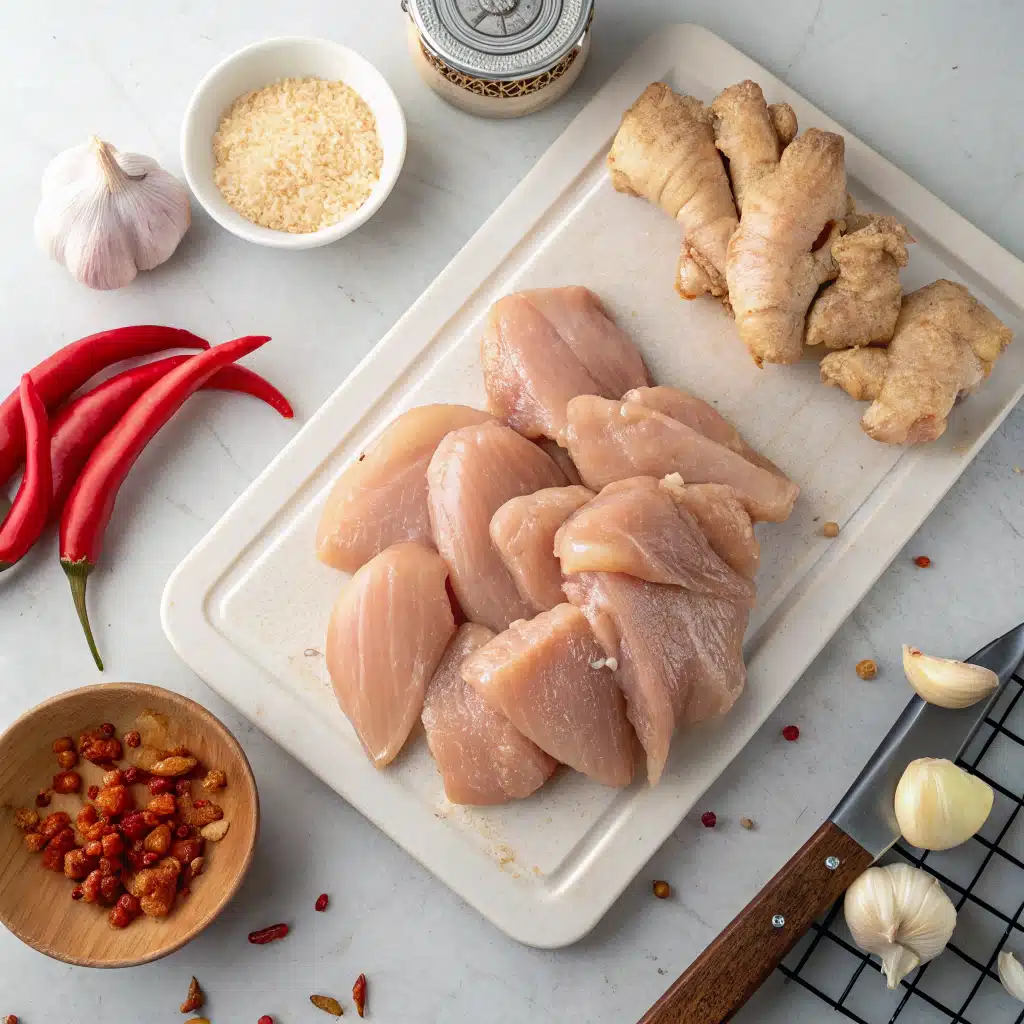 bang bang chicken First Step