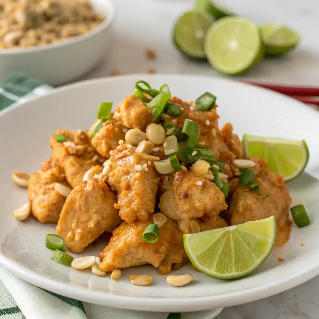 bang bang chicken Serving