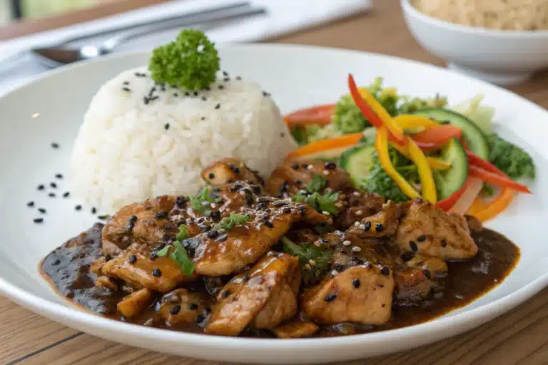 black pepper chicken featured image