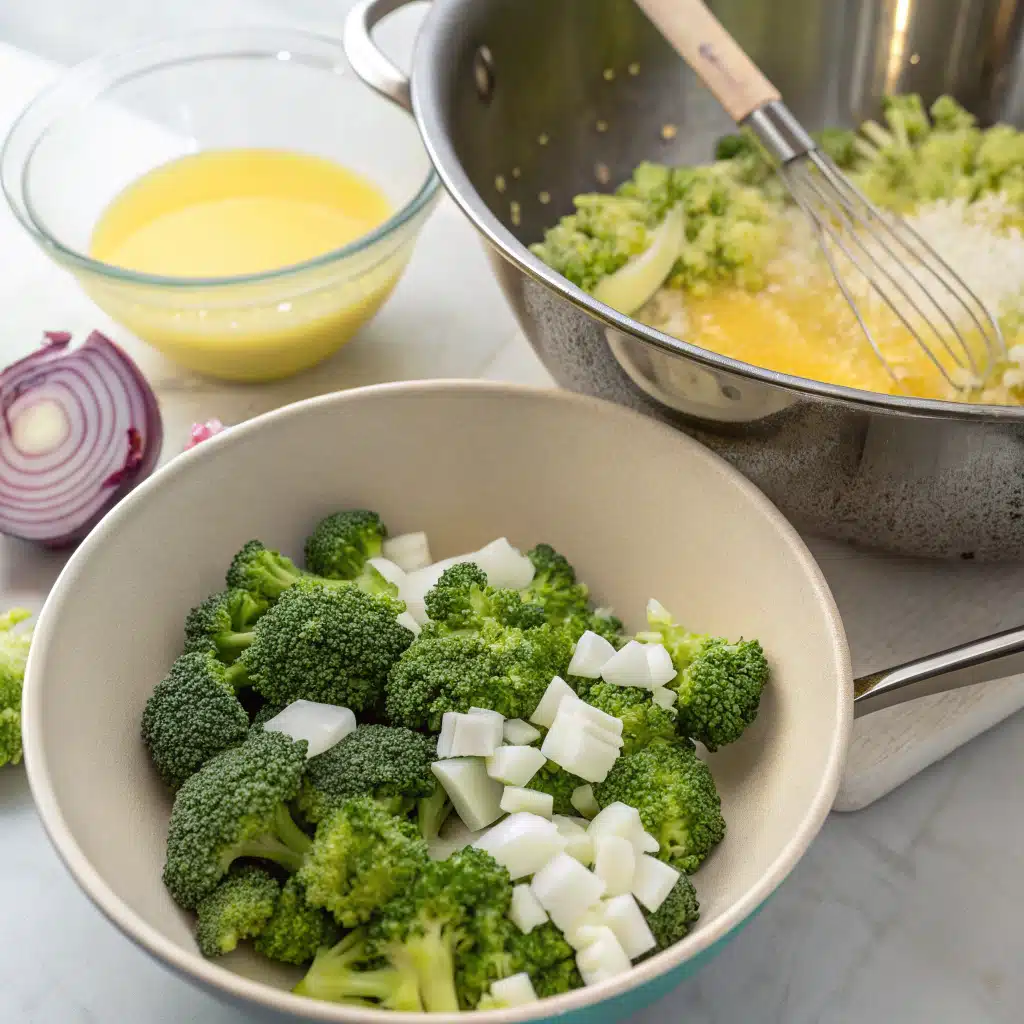 broccoli casserole First Step