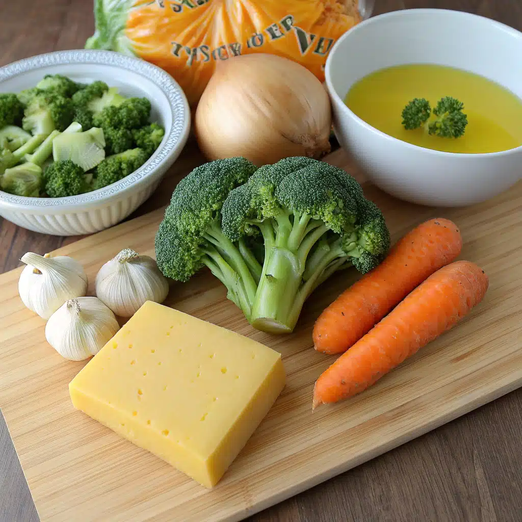 broccoli cheddar soup ingredients