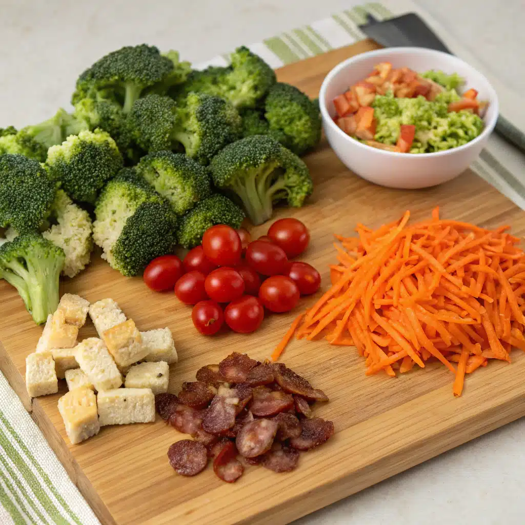 broccoli salad ingredients