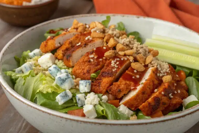 buffalo chicken salad featured image
