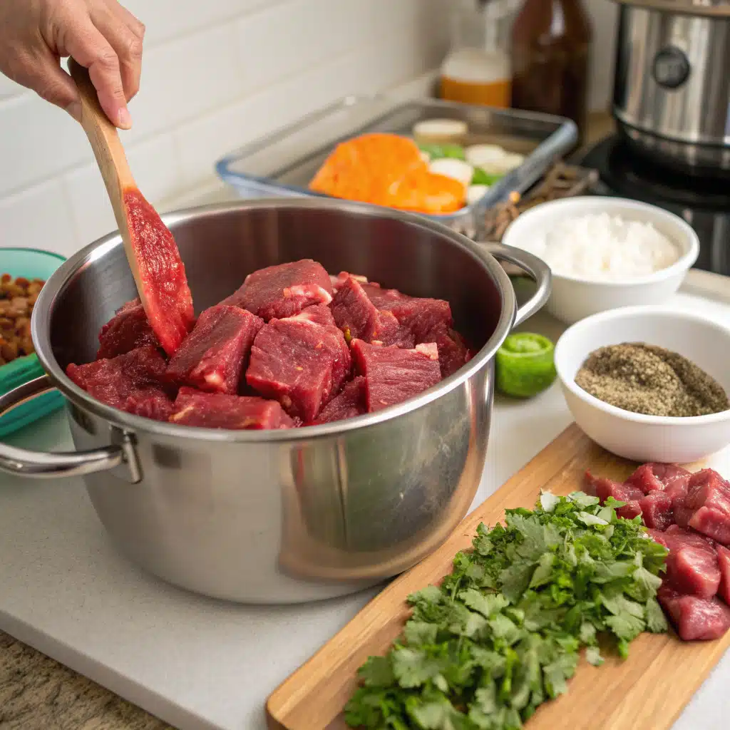 Carne en su Jugo First Step