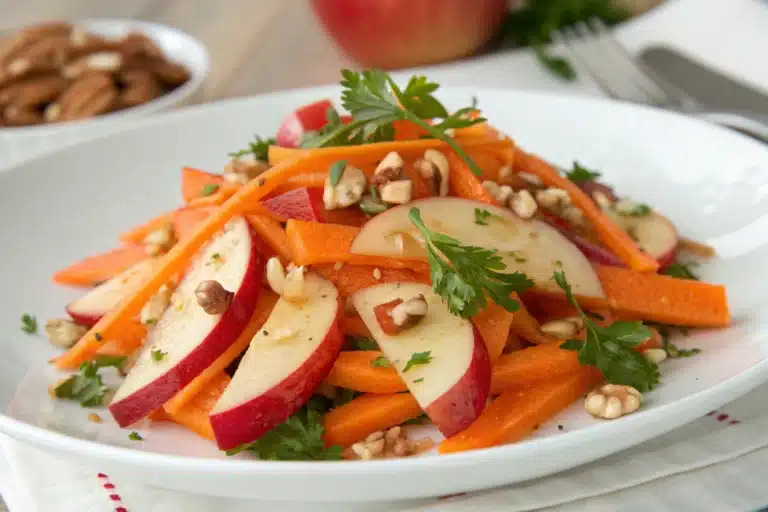 carrot apple salad featured image