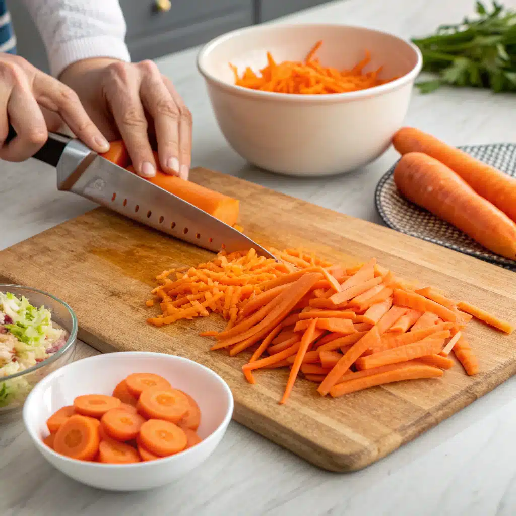 carrot salad First Step