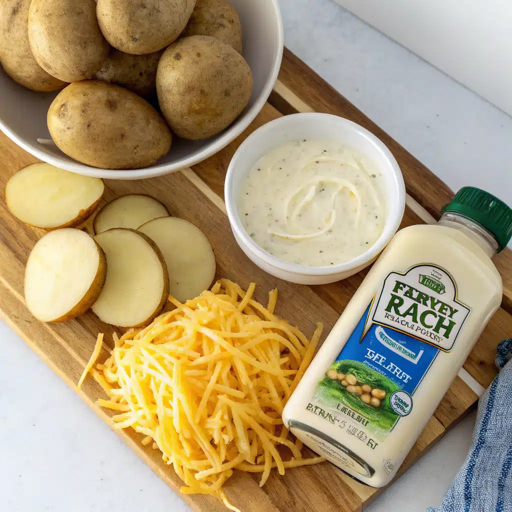 cheesy ranch potatoes ingredients