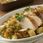 chicken and stuffing bake featured image