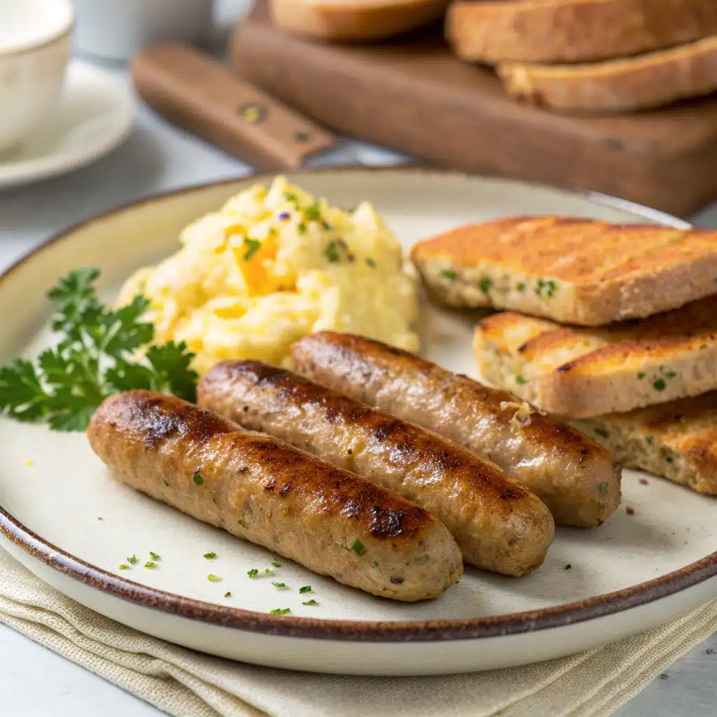 chicken breakfast sausage Serving