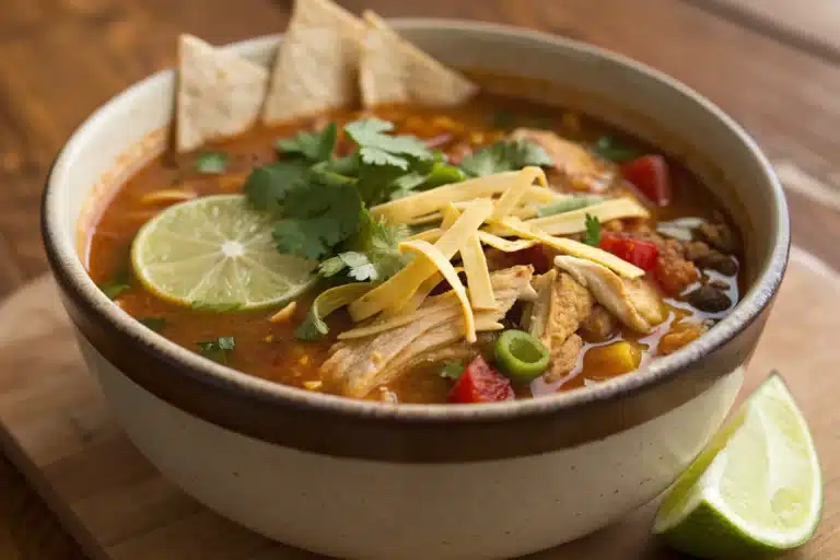 chicken tortilla soup featured image