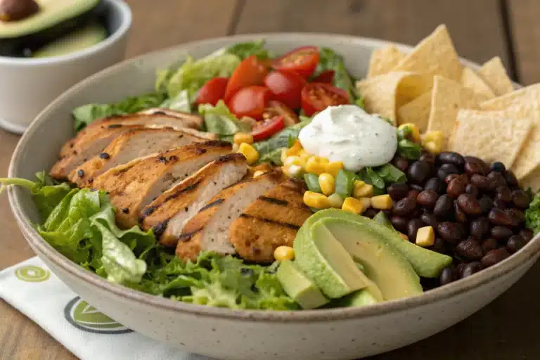chipotle chicken salad featured image