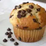 chocolate chip muffin featured image