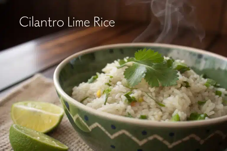 cilantro lime rice featured image