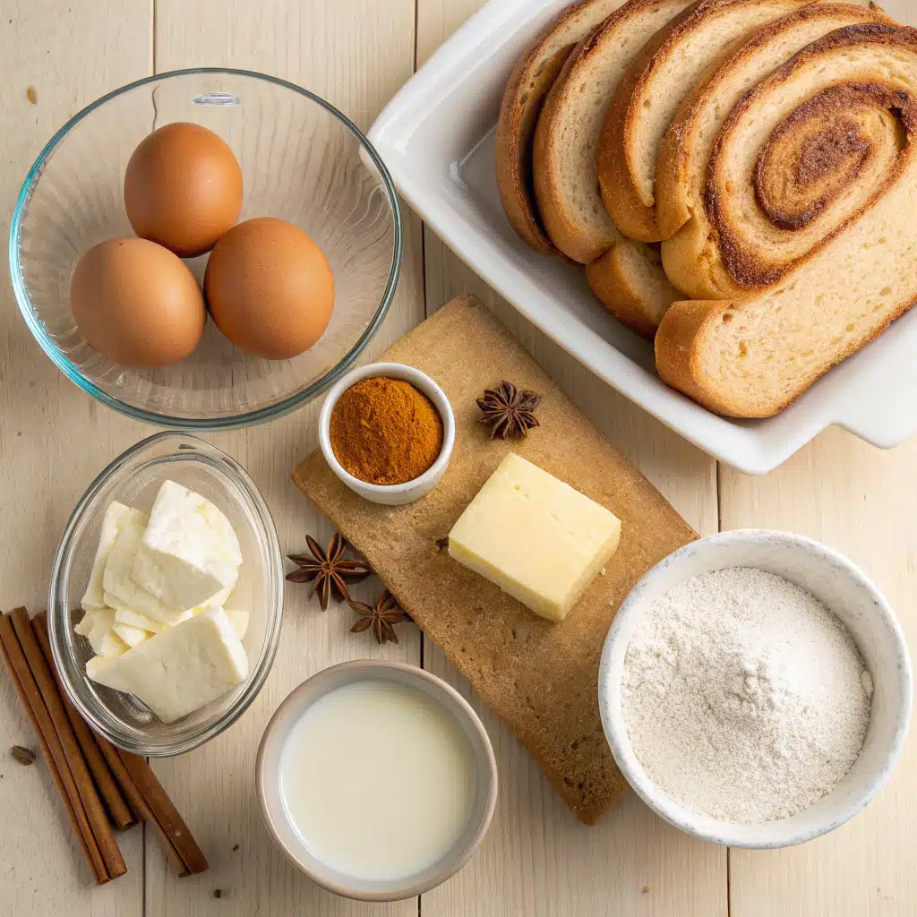 cinnamon roll french toast ingredients