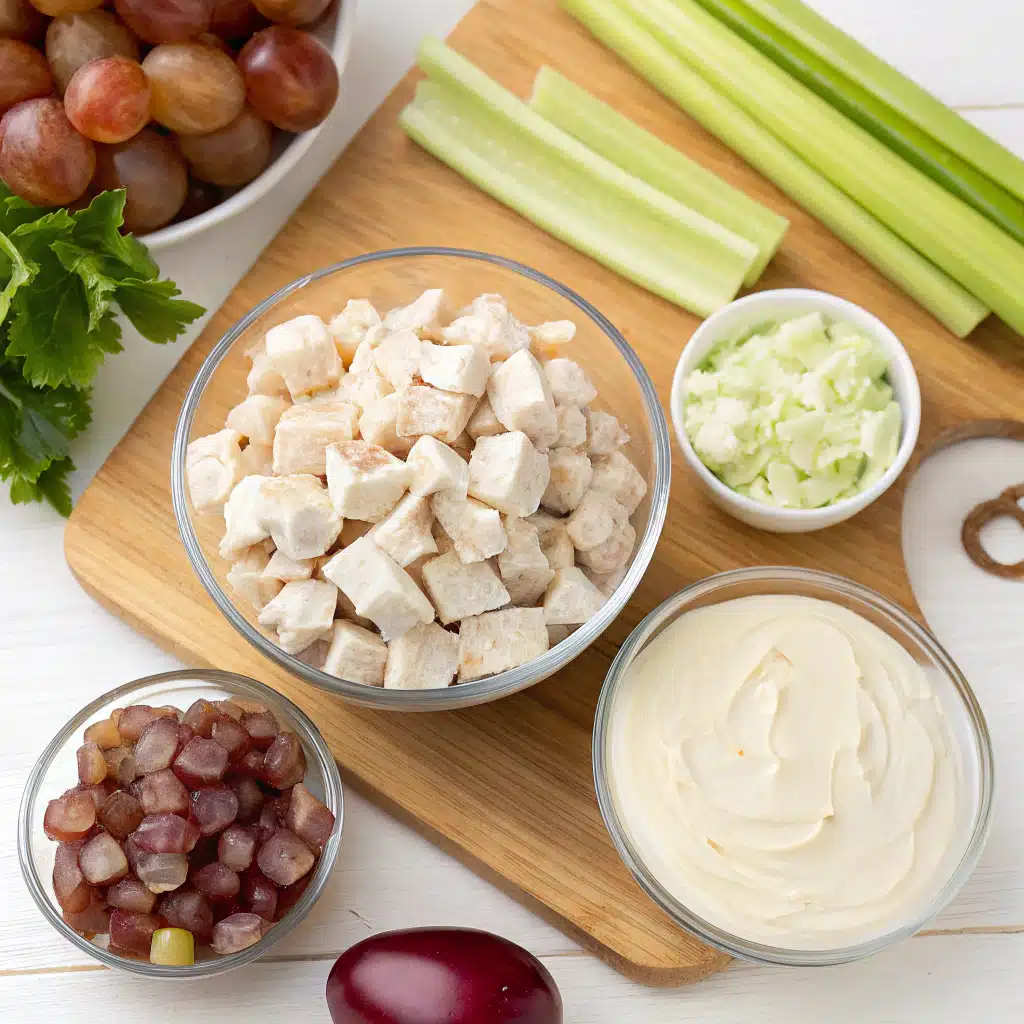 Classic Chicken Salad Ingredients