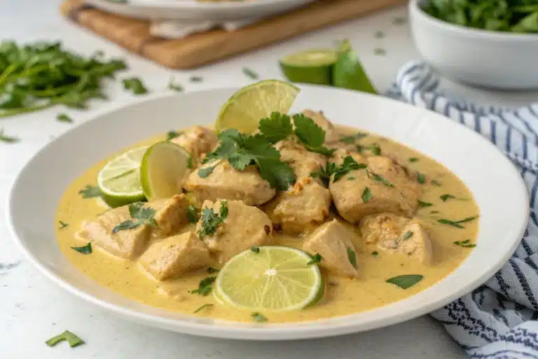 coconut milk chicken featured image