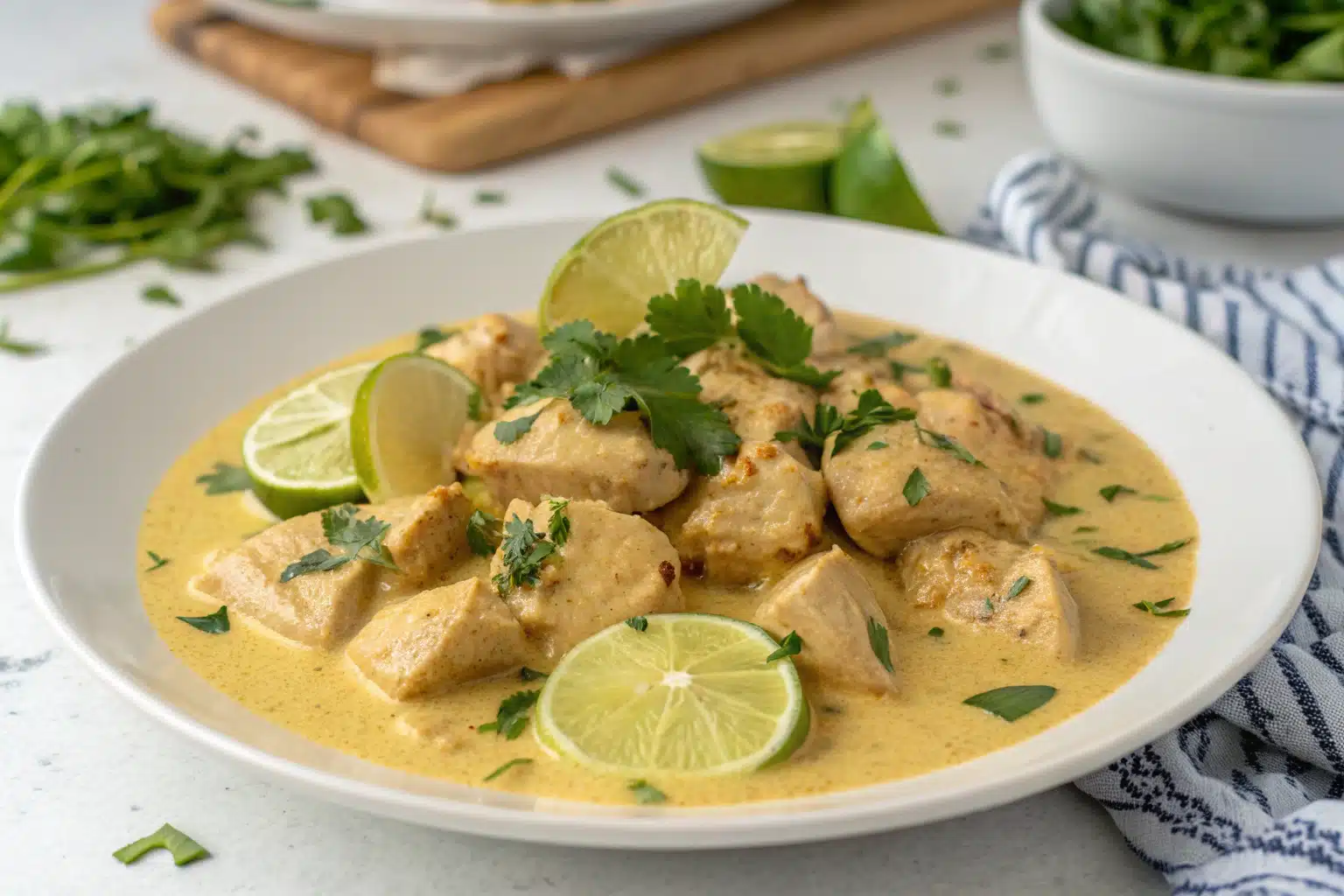 coconut milk chicken featured image