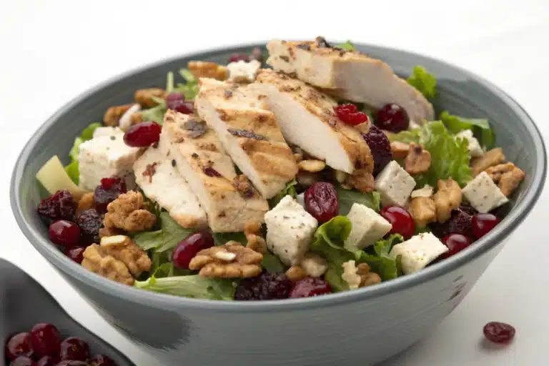 cranberry walnut chicken salad featured image