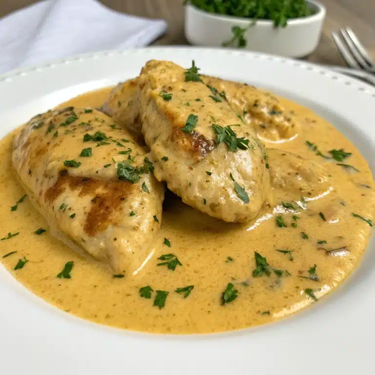 creamy dijon chicken Serving