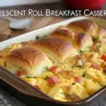 crescent roll breakfast casserole featured image