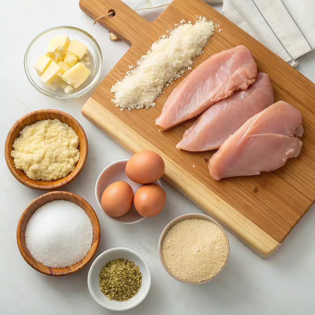 crispy parmesan crusted chicken ingredients