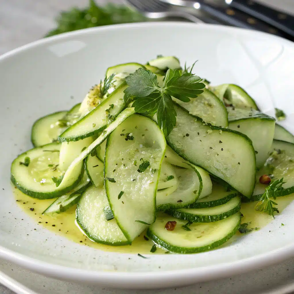 cucumber salad Serving