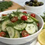 cucumber salad featured image