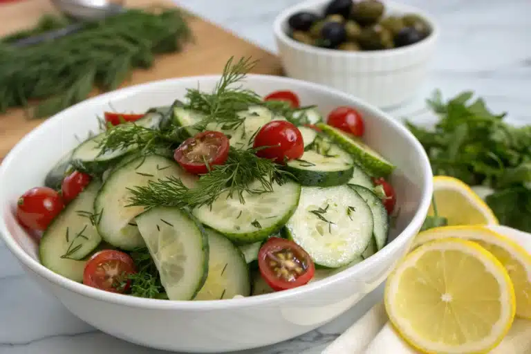 cucumber salad featured image