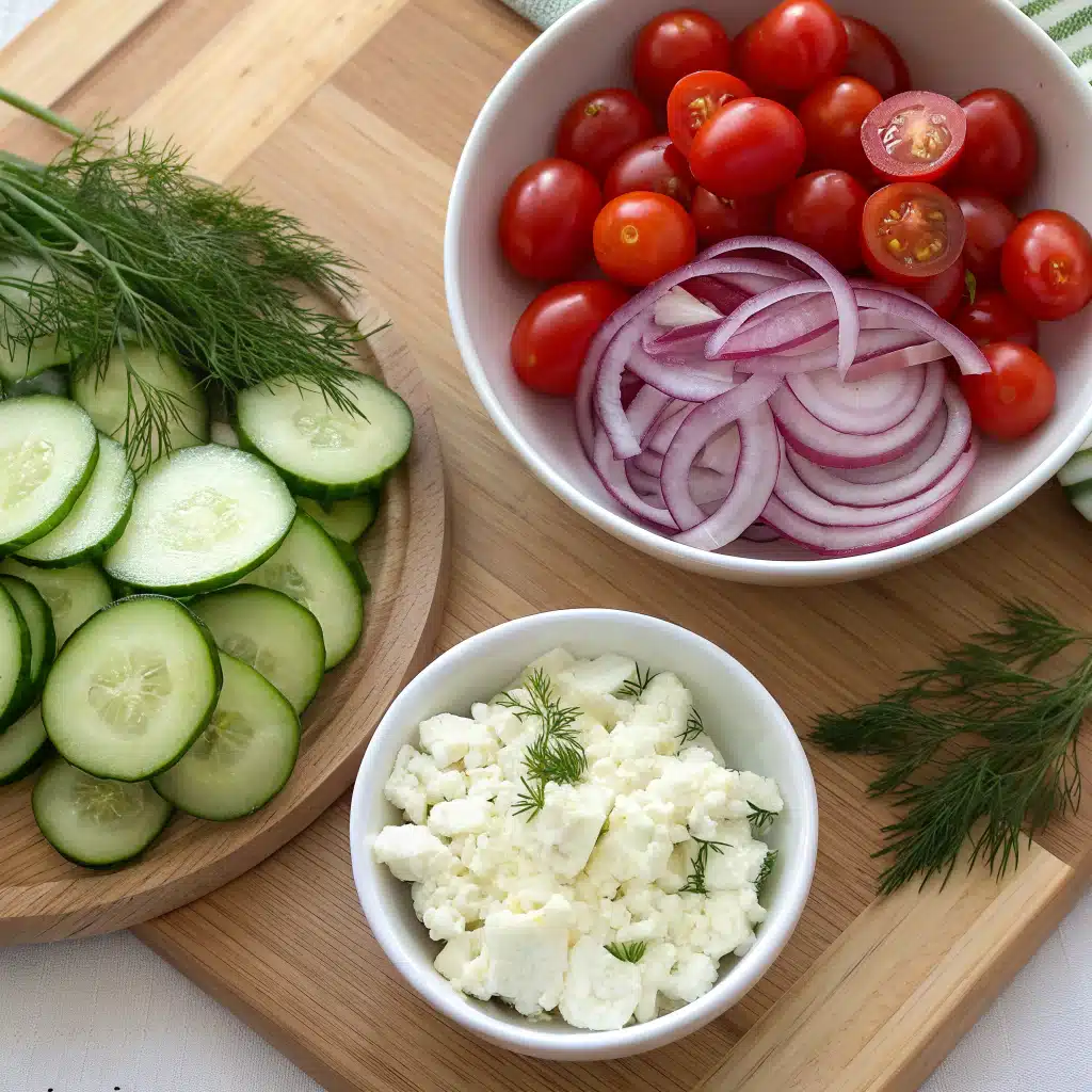 cucumber salad ingredients