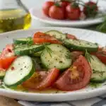 cucumber tomato salad recipe featured image
