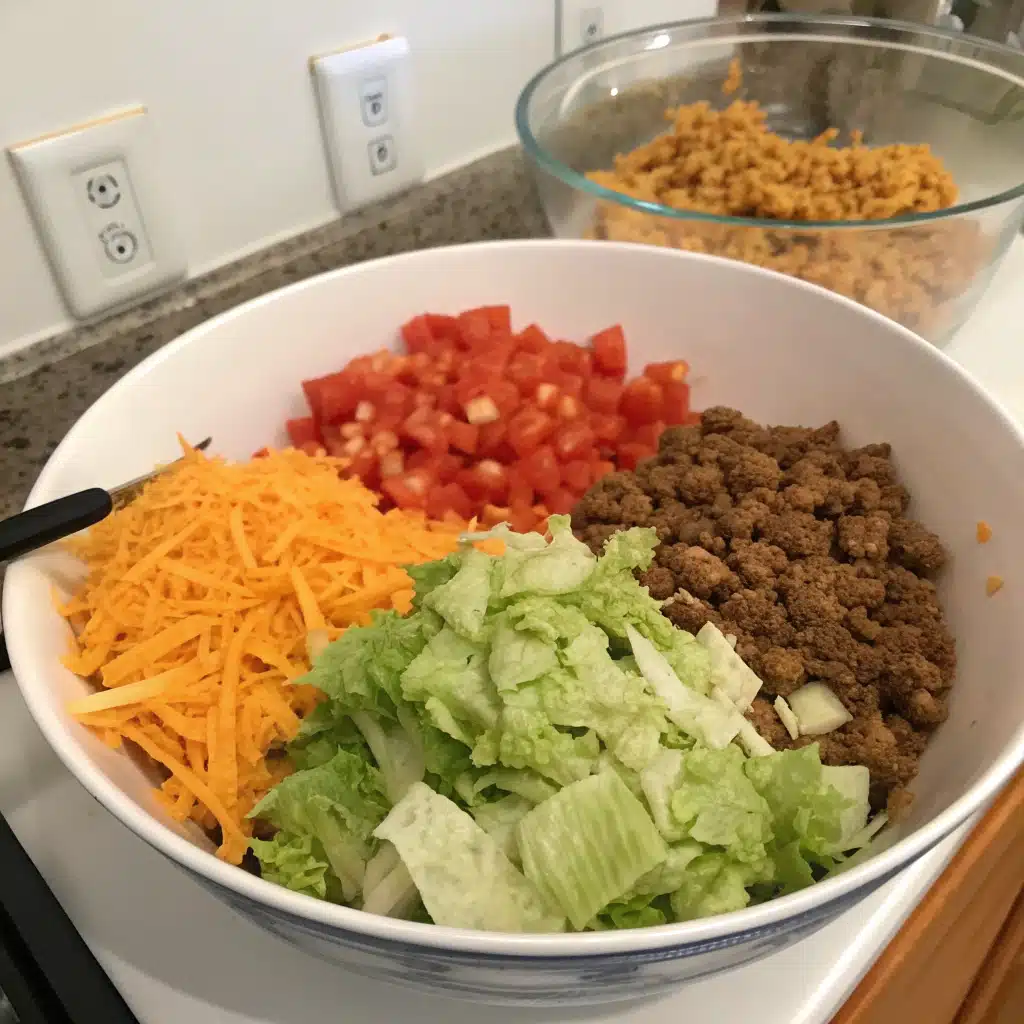 dorito taco salad recipe First Step