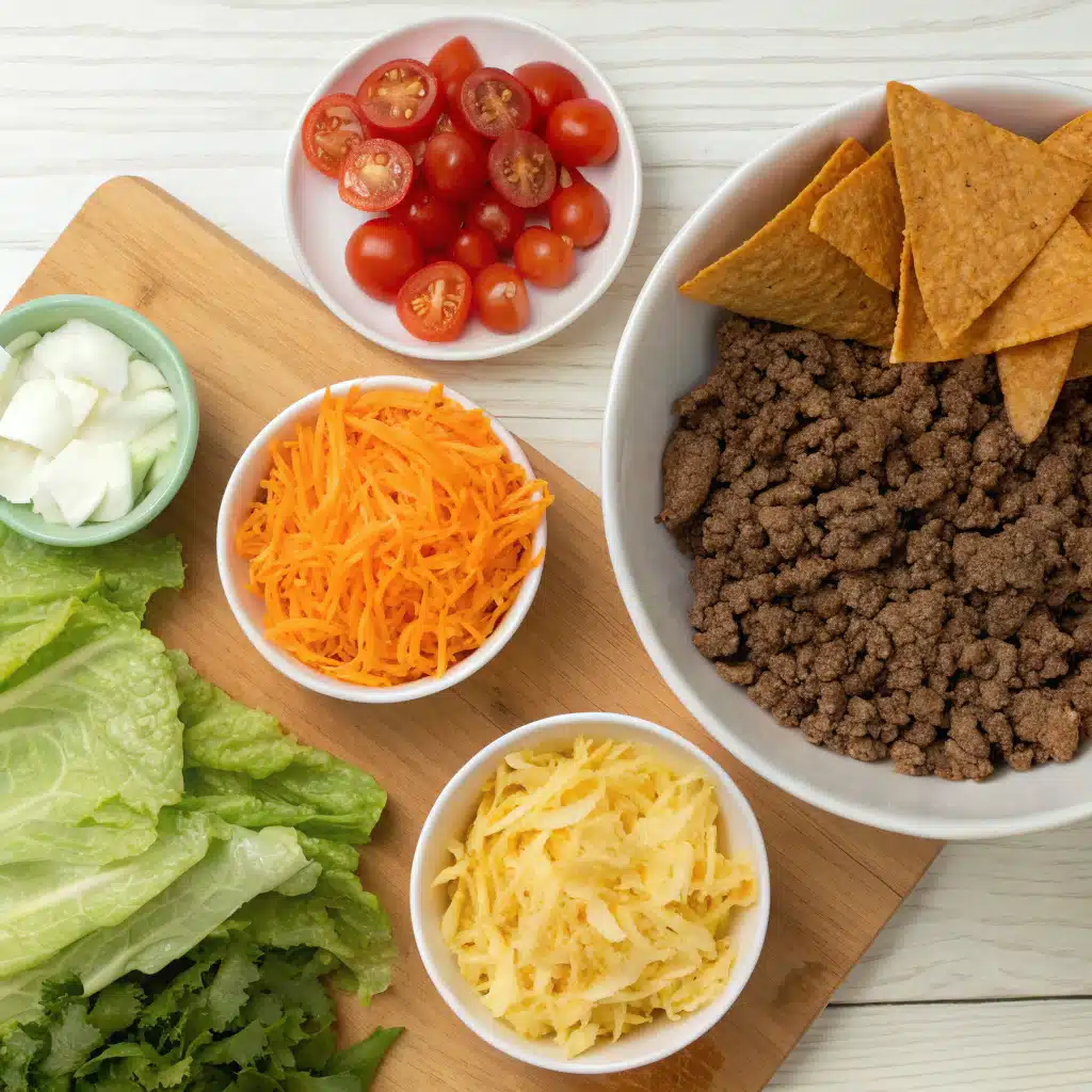 dorito taco salad recipe ingredients
