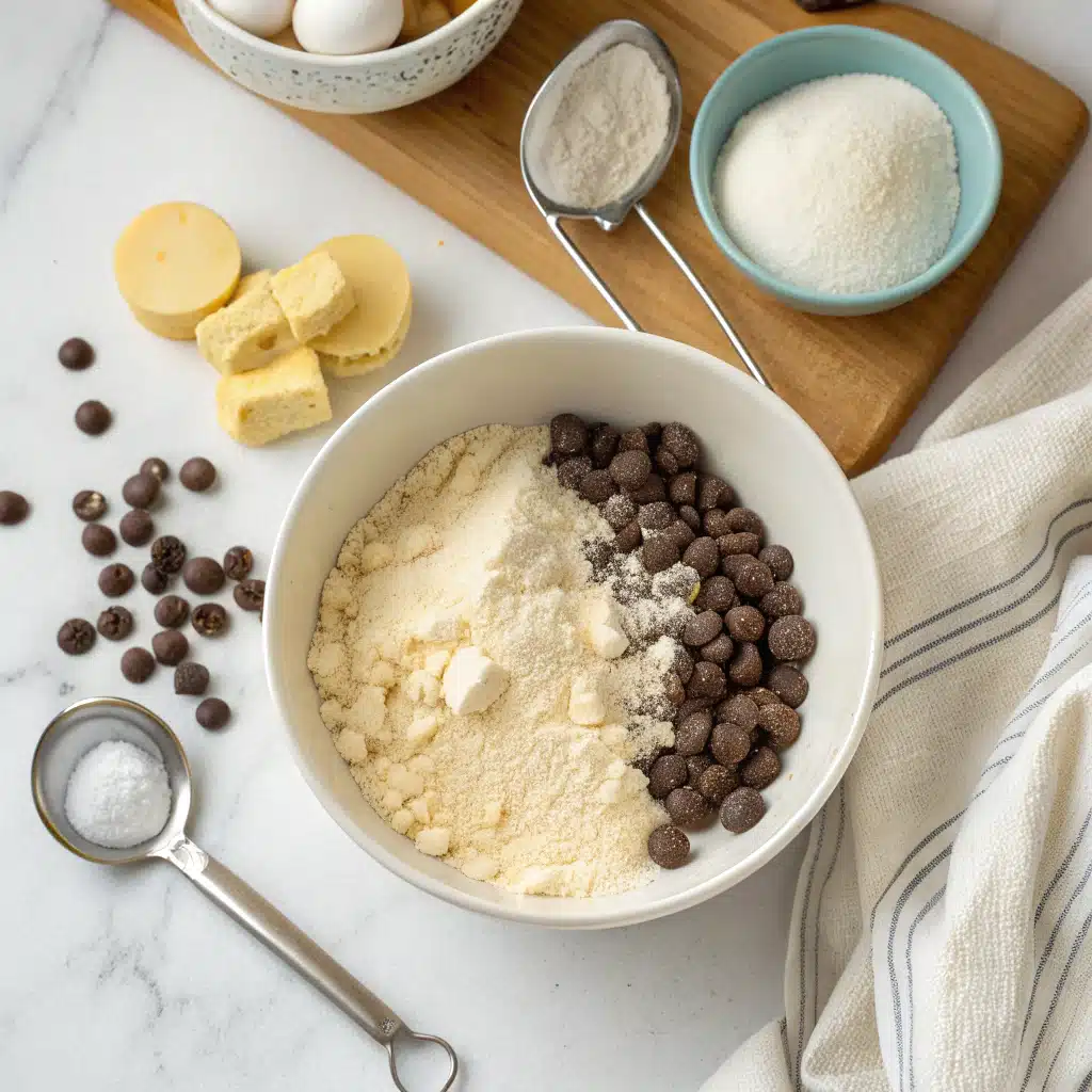 Edible Cookie Dough First Step