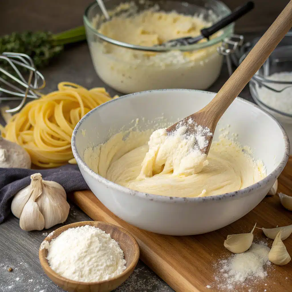 fettuccine alfredo First Step