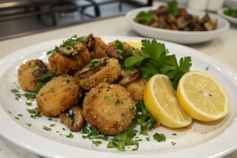 fried mushrooms featured image
