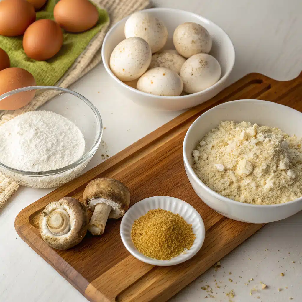 fried mushrooms ingredients