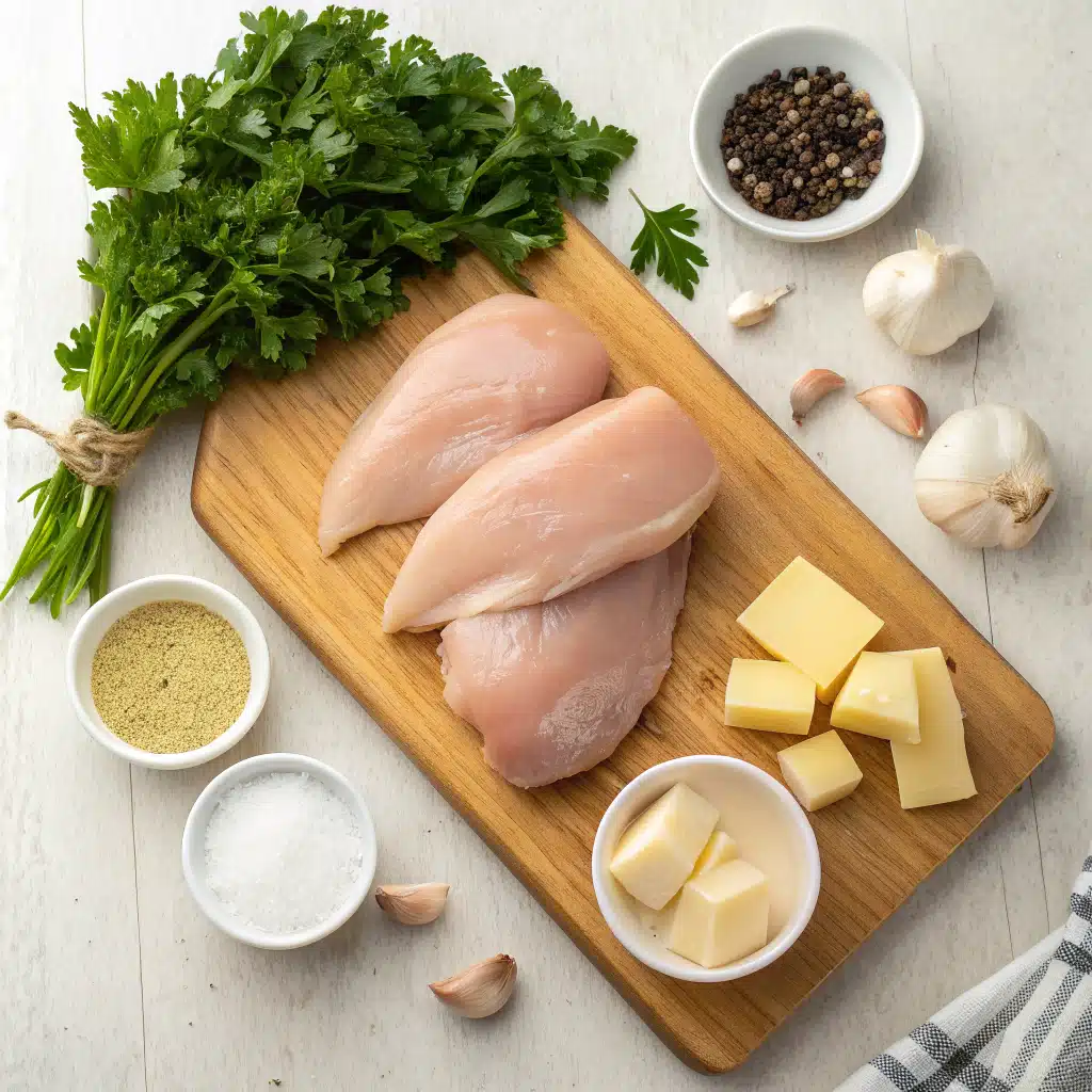 garlic butter chicken breast ingredients
