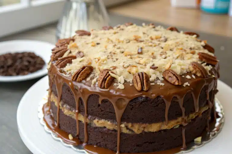 german chocolate cake featured image