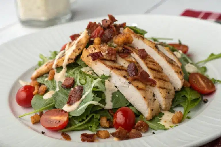 grilled chicken salad featured image