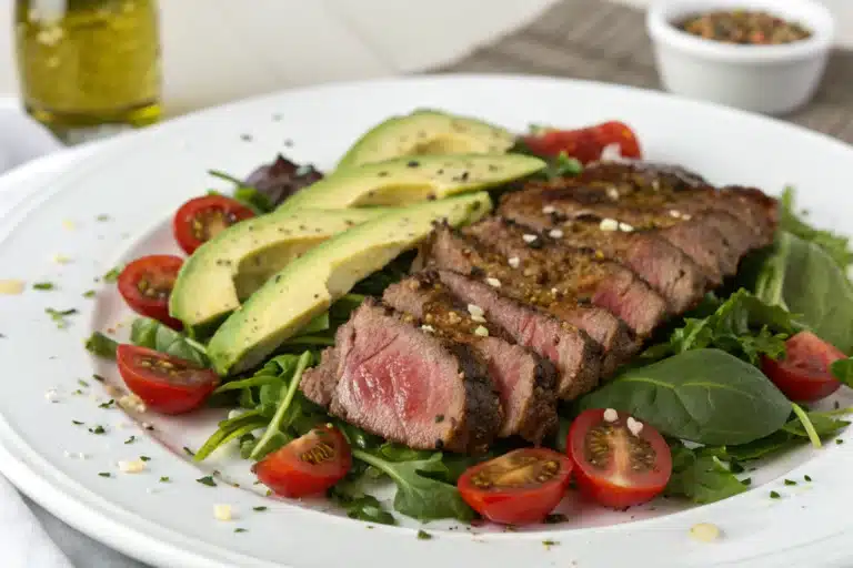 grilled steak salad featured image