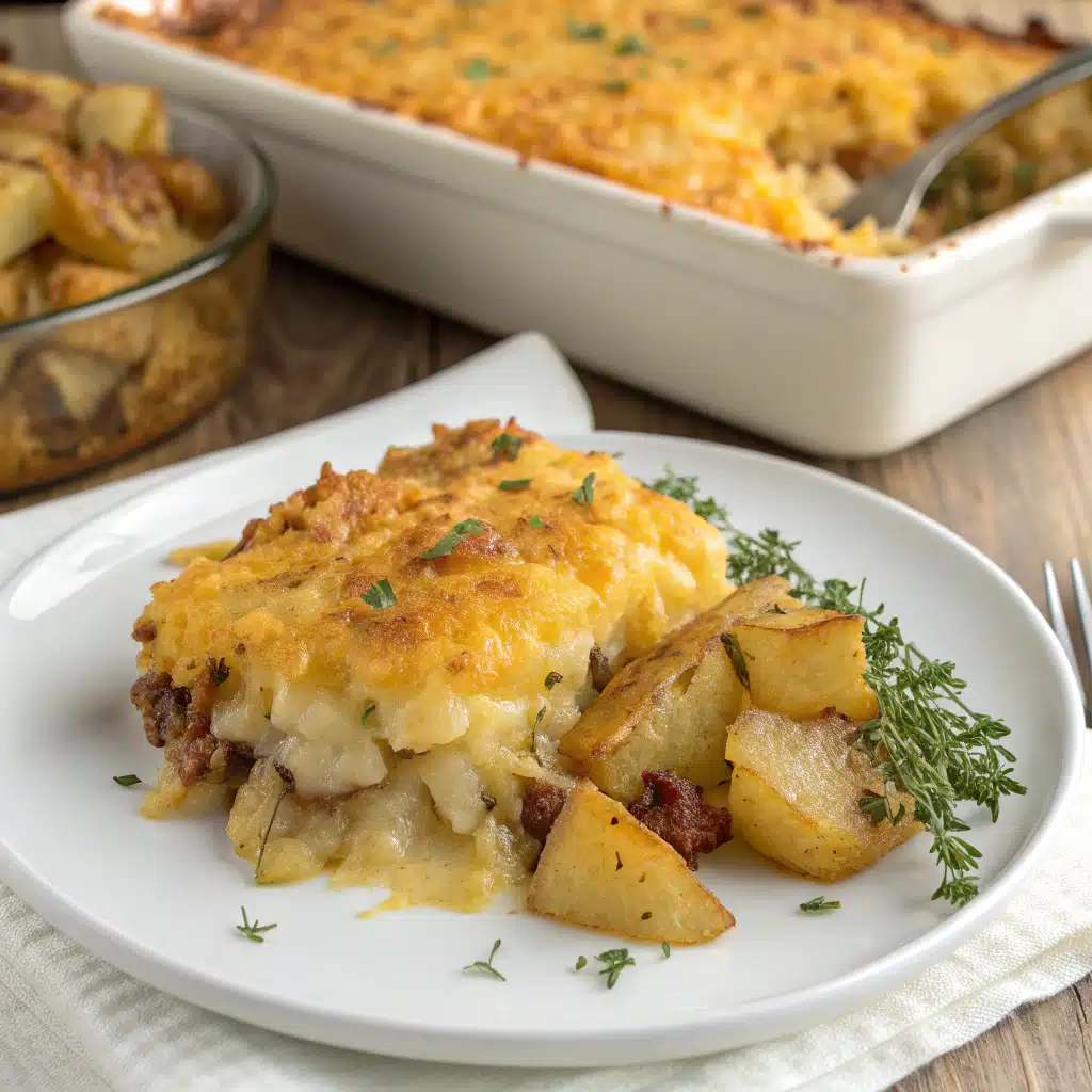 hashbrown casserole Serving