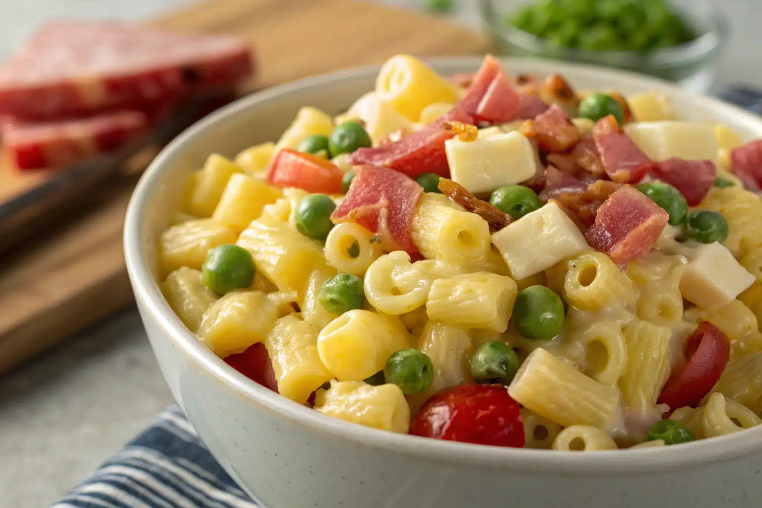 hawaiian macaroni salad featured image