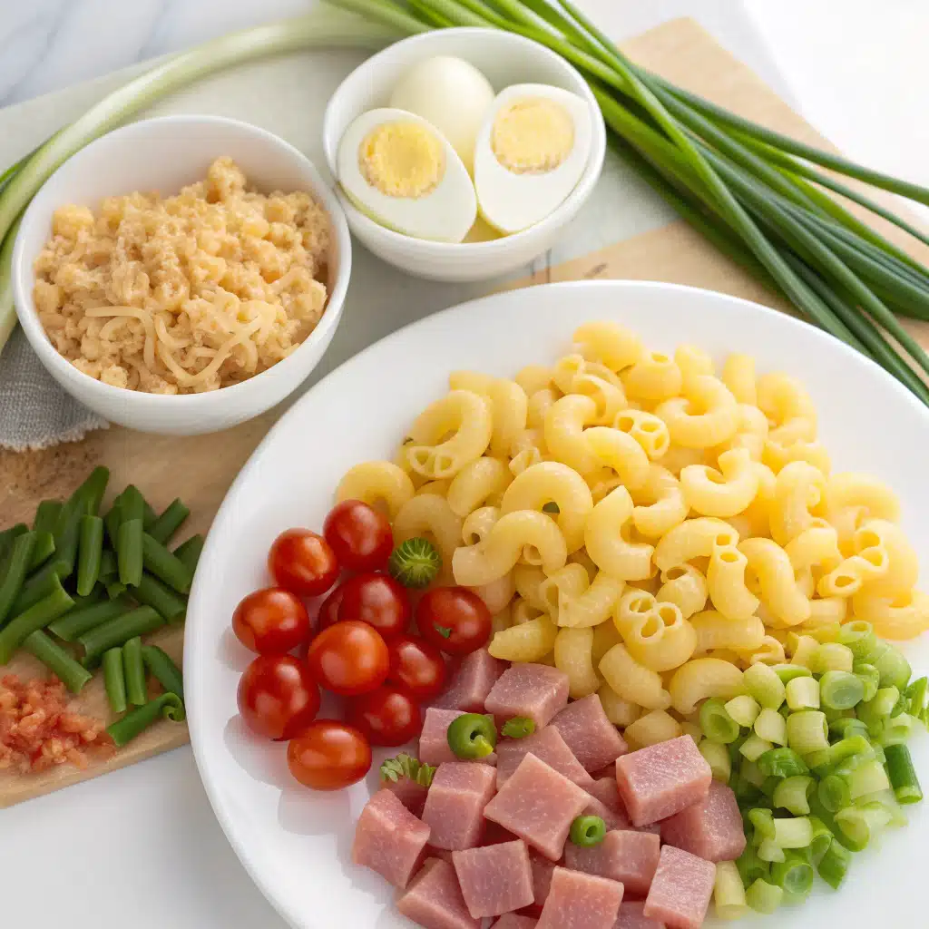 hawaiian macaroni salad ingredients